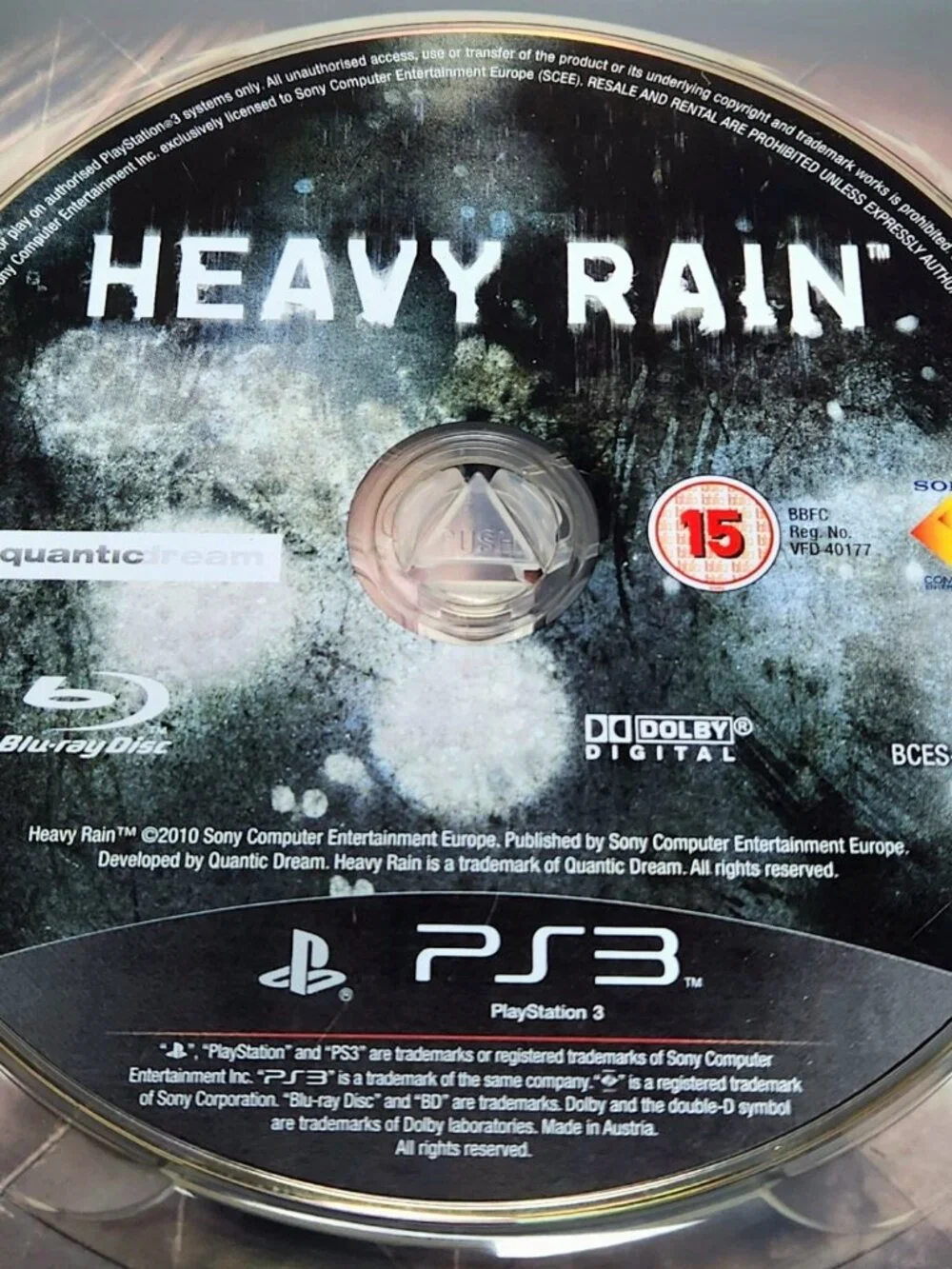 PS3 Game Bundle Lot - Red Dead Redemption, Need for Speed, Heavy Rain CIB Tested